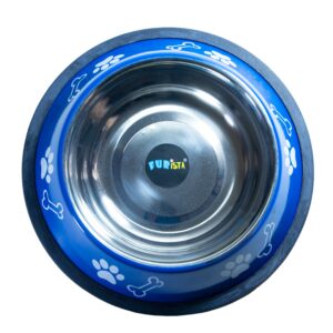 dog food and water bowl small