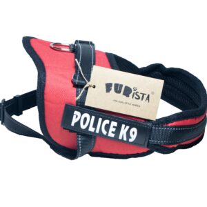 Dog body harness