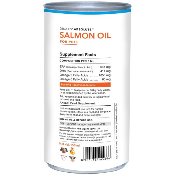 Salmon oil for dogs